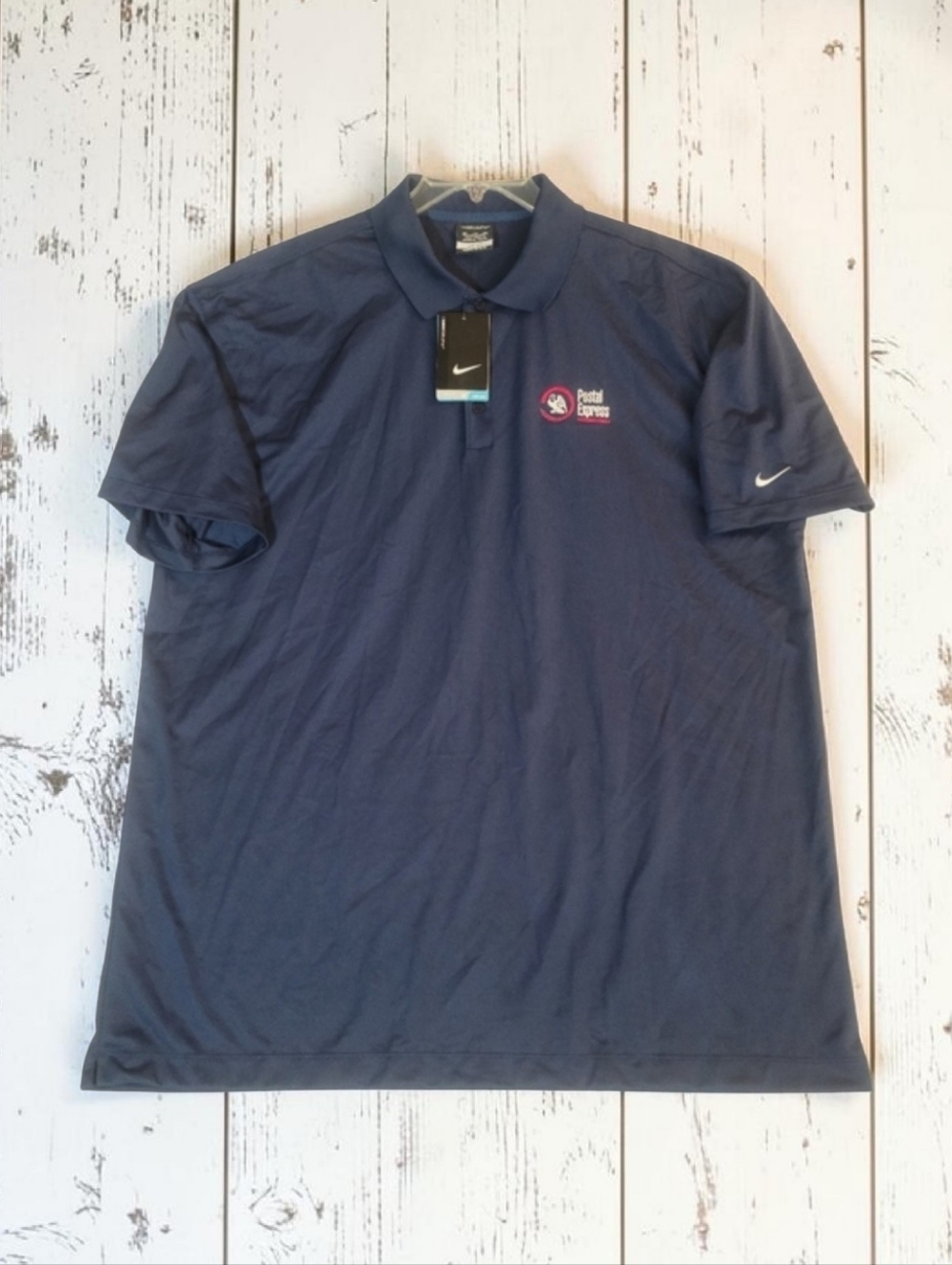 Nike Golf Dri-FIT Postal Express Polo Shirt - NWT Size 3XL P-P 28 Length 31
